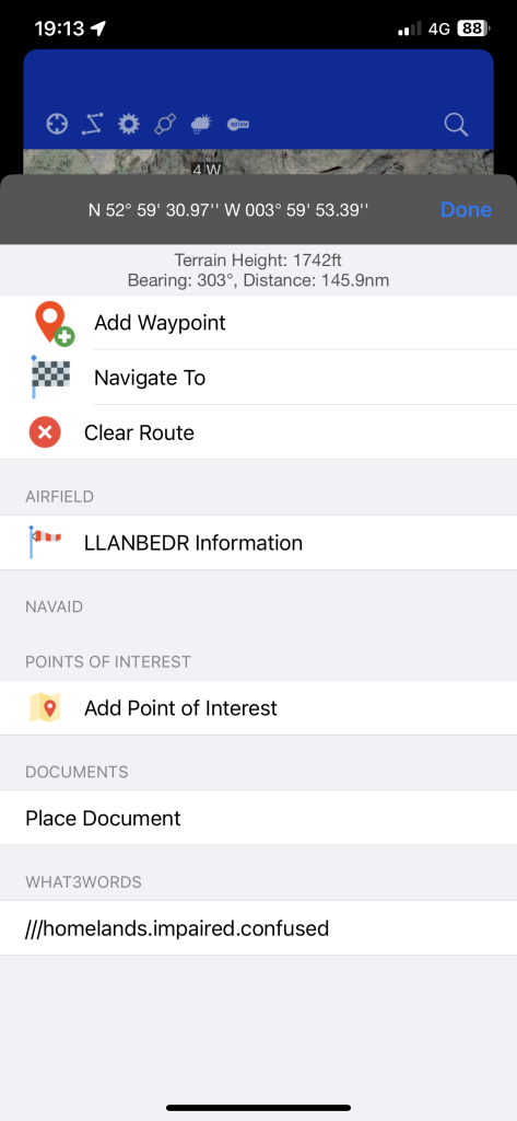 user interface for navigation app