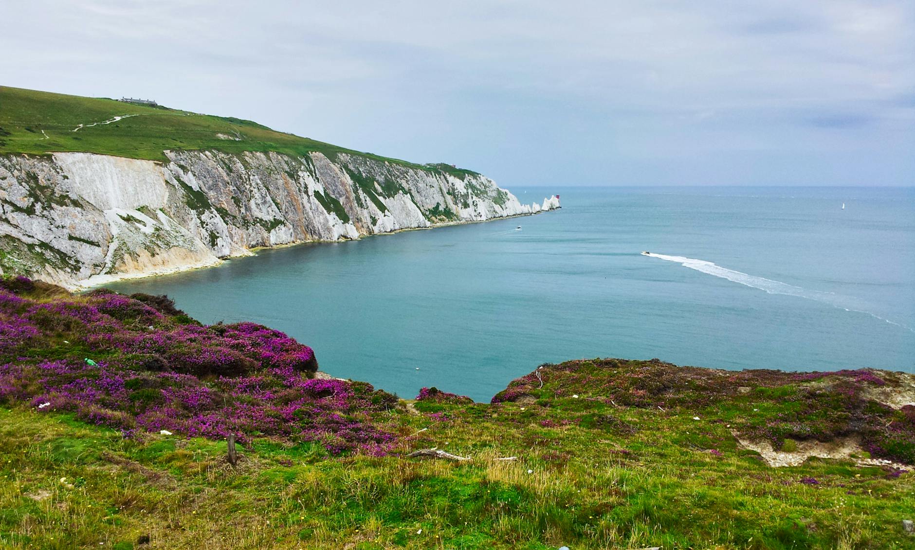 a picturesque view of the needles