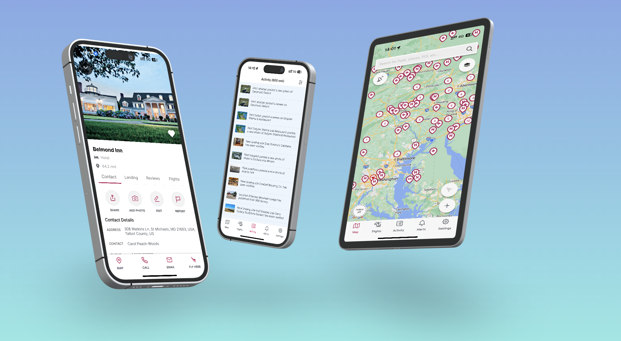 Helipaddy app