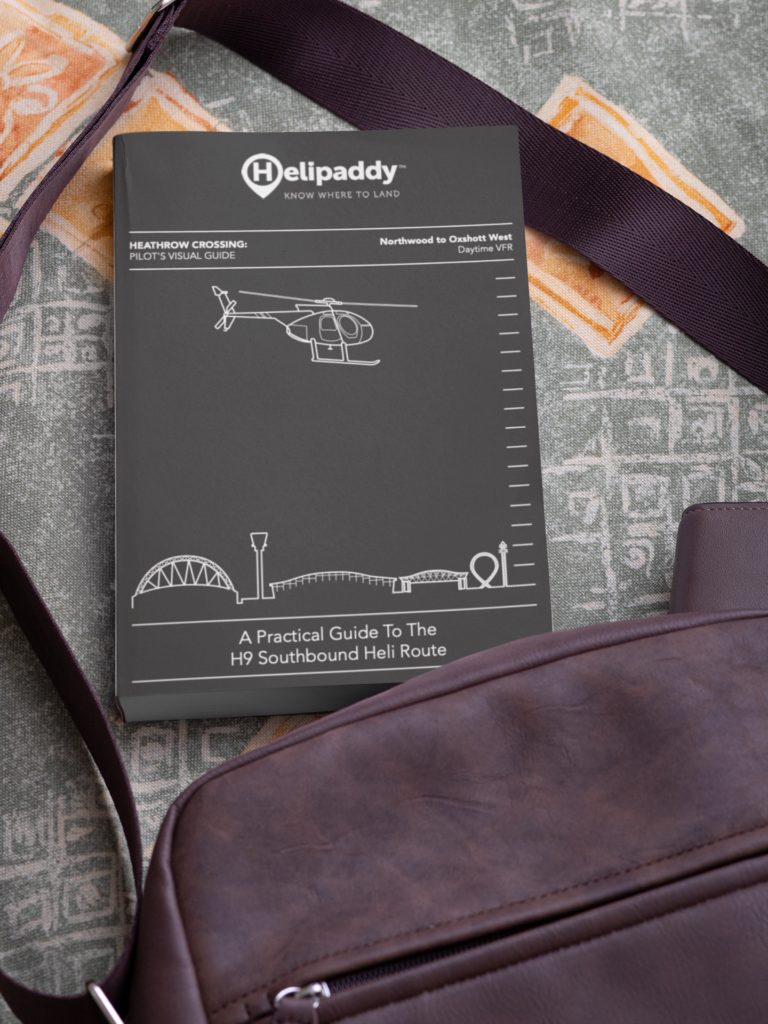 The 2023 Ebook Edition includes updated NATS Heliroutes charts and minimum recommended altitudes. It highlights key helicopter routes in London control zones, specifically the H9 north/south route over Heathrow and H10 east/west. A discount is available for purchases using a unique code provided on the site.