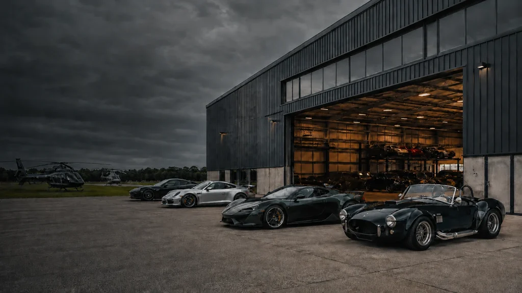 Next Level Storage Cars and Helicopters private event on 13 September 2026